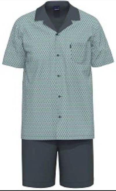 Ammann-herenpyjama korte broek-31191-XL