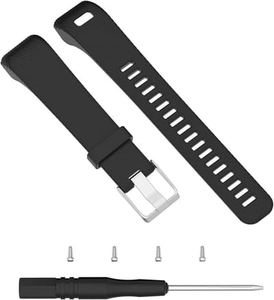 Vervangende zachte siliconen bandjes voor Vivosmart HR, inclusief installatiegereedschap, comfortabel en duurzaam