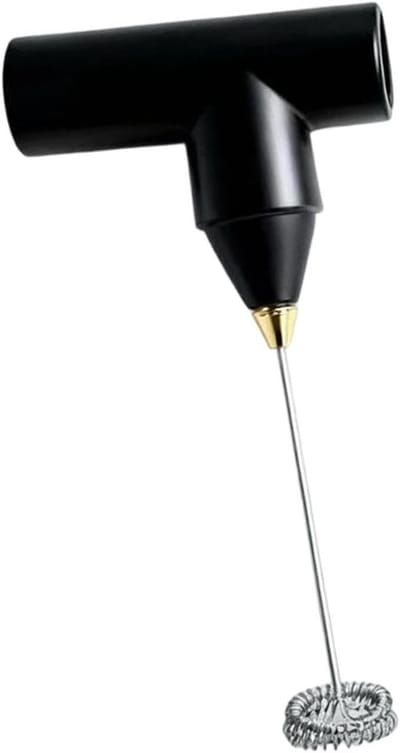 Elektrische Handmixer - Draadloze Blender - Beslag Maken - Oplaadbare Batterij - 4D x 6B x 4H cm - Zwart