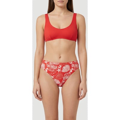 Shiwi High Waist Bikini Bottom Beach Day Red Hibiscus Beach Day Größe: 34 | Bikinis Outlet | Damen | Rot
