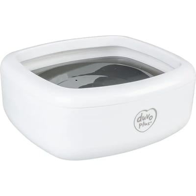 Duvo+ Anti-mors Drinkkom - 1500ml - 21 x 20 x 8,5 cm - Wit/grijs