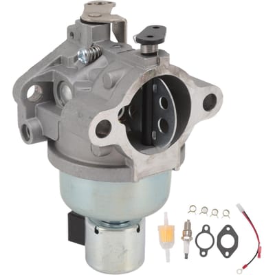Carburateur de tondeuse à gazon remplace pour John Deere L110 pour Kohler 17.5HP Carburateur de tondeuse Bougie d'allumage gray
