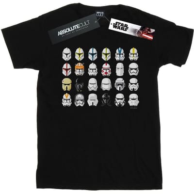 Star Wars Heren Trooper Helmen T-Shirt (Zwart)