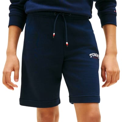 Tommy Hilfiger Monotype Graphic Sweatshort - Fashion Wear - Kinderen