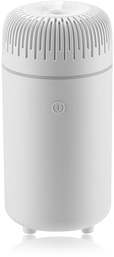 Auto Diffuser Luchtbevochtiger - Humidifier - 100ml Luchtbevochtiger - aromatherapie diffuser - Mini Draagbare Diffuser - Met LED - voor Auto Thuis Kantoor Slaapkamer - Wit