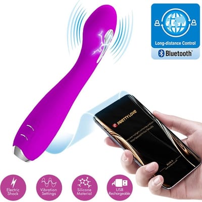 PRETTY LOVE - HECTOR ELECTROSHOCK VIBRATOR GRATIS APP VIOLET | VIBRATOR MET GRATIS APP | DILDO VIBRATOR | SEKSSPEELTJES VOOR VROUW | SEX TOYS VOOR VROUW | SEX TOYS VOOR KOPPELS | SEX TOYS VOOR VROUW