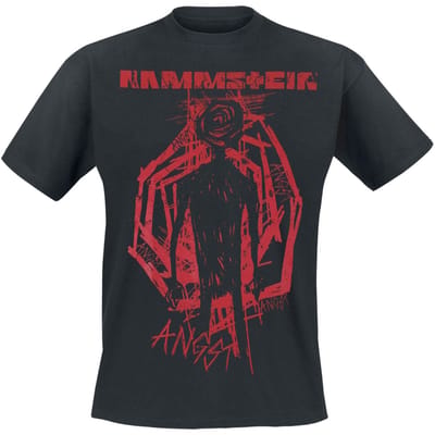 Rammstein T-shirt - Schwarzer Mann - S tot 5XL - voor Mannen - zwart