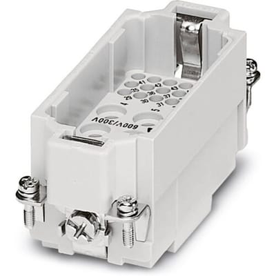 Phoenix Contact 1636376 Stekker inzetstuk HC-K 6 + 36 + PE Crimpen 1 stuk(s)