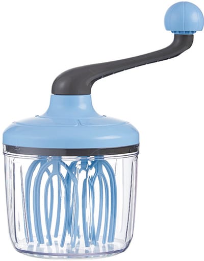 Handmixer voor het maken van cake en slagroom, een handmixer voor het opschuimen van eiwitten en andere ingrediënten