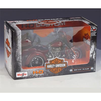 Maisto 1:12 Harley Davidson Cvo Tri Glide Legering Klassiek Straatmotorfiets Model Diecast Vrijetijdsmotorfiets Model Kinderen Cadeaus