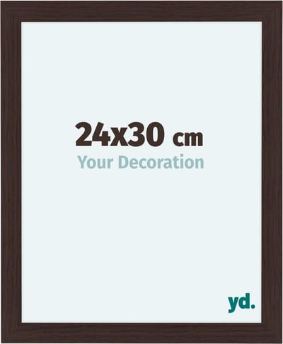 Your Decoration - Fotolijst 24x30 cm - MDF - Eiken Donker - Como