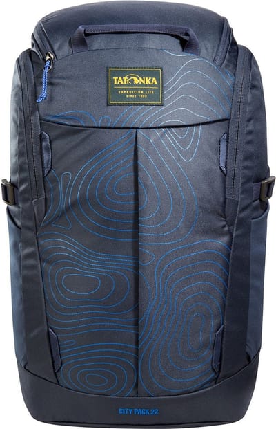 TATONKA Vrije tijd rugzak Rugzak met laptopvak City Pack 22 Navy Curve Donkerblauw