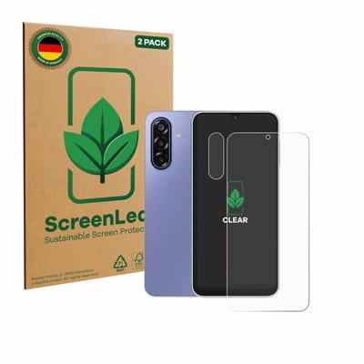 2 Stuks Screenprotector voor Samsung Galaxy F17 5G (Voor+Camera) - Hoogwaardige Beschermfolie transparant