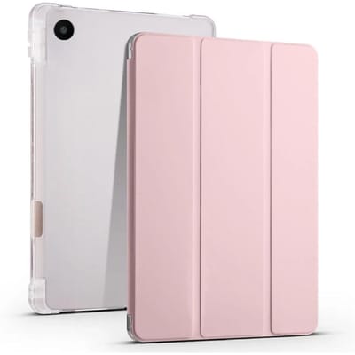 Pour Étui Lenovo Tab TB311FU 10,1 pouces avec Support Stylet Support Pliant Dos en TPU Tablette pour Étui Lenovo Tab 10,1 Capa Funda Lenovo Tab TB311FU rose