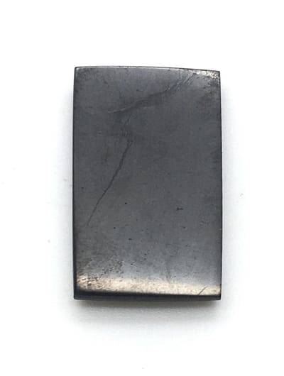 Shungiet sticker - edelsteen - tegen elektromagnetische straling beschermer - 4G 5G - 3 x 1,5 x 0,3 cm