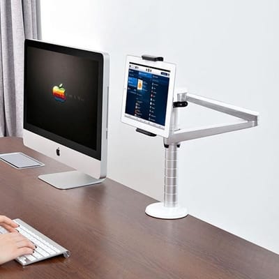Tabletarm - OPUS 2 - Style Plus - Aluminium/ABS kunststof - Geschikt voor 7 tot 10 inch tablets en Ipad 2/3/4.