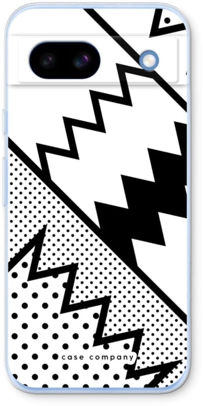Case Company® - Hoesje geschikt voor Google Pixel 8a hoesje - Pop Art #5 - Soft Cover Telefoonhoesje - Bescherming aan alle Kanten en Schermrand