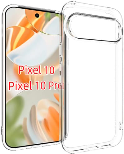 MobyDefend Hoesje - Geschikt voor Google Pixel 10 / Google Pixel 10 Pro - Transparante TPU Backcover - Volledig Doorzichtig