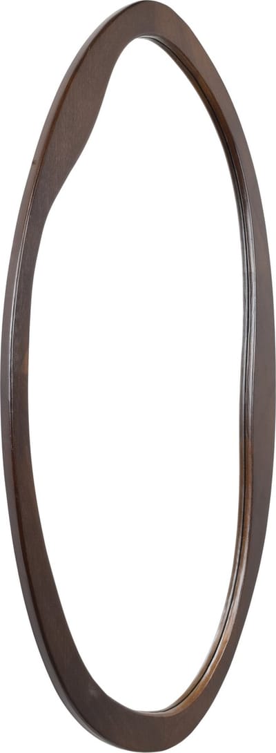 Fragix Yin Wandspiegel Organische vorm - Hout - 45x90
