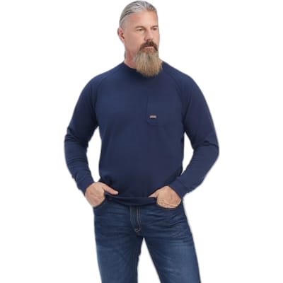 T-shirt met lange mouwen Ariat Rebar Cotton Strong