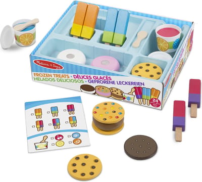 Melissa en Doug Houten ijsjesspeelset 24-delig