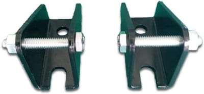 2 Stuks Elektrische Duwstang Bevestigingsset, U-vormige Steun voor Lineaire Actuator en Motor - Zwart, Robuust en Duurzaam
