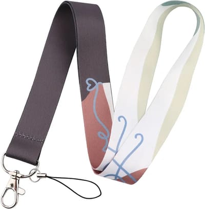 Travel Cords - Keycord Love You - stevig lanyard - sleutelhanger - sleutelkoord - met telefoonkoord - sleutels