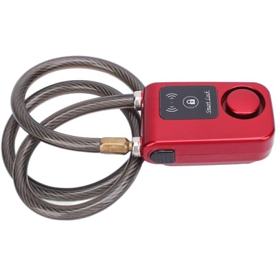Sleutelloos Bluetooth Motorfietslot IP44 Waterbestendig Fietslot met Alarm APP Ontgrendeling Vibratiealarm Diefstalbeveiliging