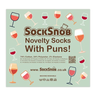 3 Paar Heren Novelty Katoenen Pun Sokken | Grappige Eten Drink Slogan | Cadeau Idee