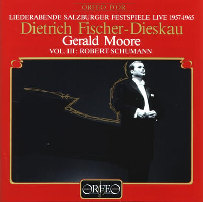 Dietrich Fischer-Dieskau, Gerald Moore - Liederabende Salzburger Festspiele Live 1957-1965 · Vol. III (CD) (Remastered)