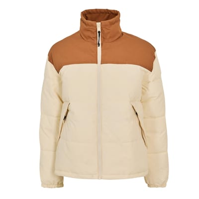 Timberland Welch Mountain-pufferjas voor dames (Wit/Rook)