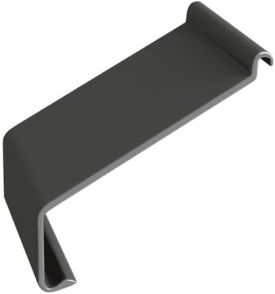 Renoplast® Verbinding Voor Dakrandprofiel K100R Grafiet - Afwerking Van Terrassen En Balkons - Tegelvloeren Op Lijmmortel - Waterafvoersystemen Hoekprofiel - Corrosiebescherming Terrasprofielen