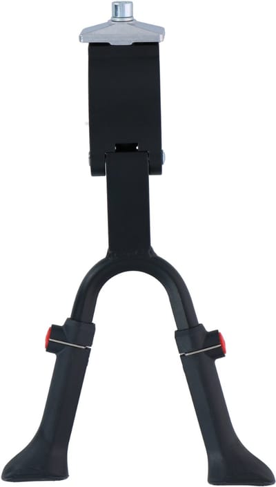 Bicycle Gear Fietsstandaard - Dubbele Poten - 24''-28'' Universeel - Standaard Fiets - Max. 30 KG Draaggewicht - In Lengte Verstelbaar Zonder Gereedschap - Aluminium