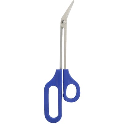 Ciseaux à ongles à Long manche en acier inoxydable, coupe-ongles à Long manche pour Salon de beauté gray