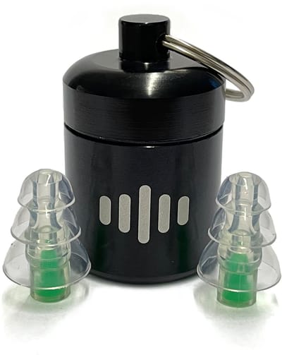 FestivalOordoppen - Oordoppen - Gehoorbescherming (18dB) - Geschikt voor muziek, concerten en festival - Comfortabel - Groen