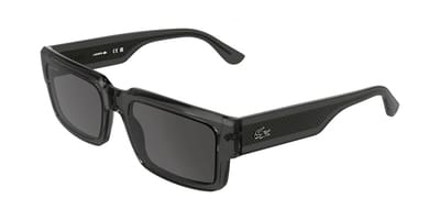 Lacoste L6082S Transparent dark grey 55/19/145 UNISEX Zonnebrillen