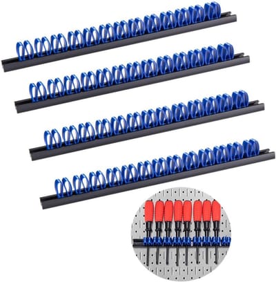 Famanu – Schroevendraaier Houder -Schroevendraaier Organisator -Gereedschapshouder -Handgereedschap-Organizer -Nieuw Geopende Mold Made Wrench Organizer - Schroevendraaier Rack voor Ambachtsman Gift