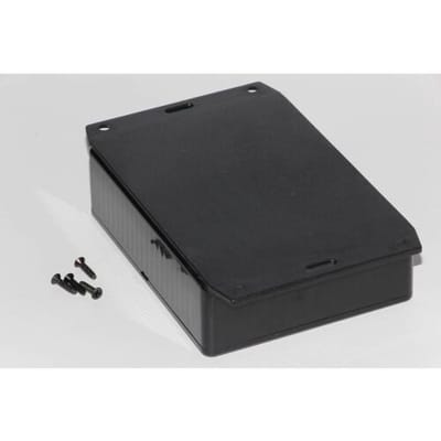 Hammond Electronics 1591EF2SBK Universele behuizing 191 x 110 x 61 ABS Zwart 1 stuk(s)