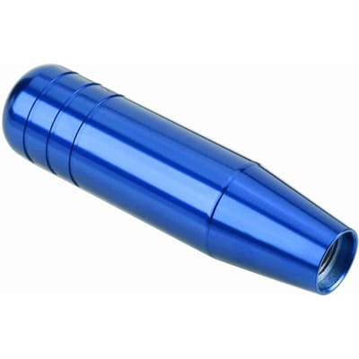 Universele Aluminiumlegering Auto Handgeschakelde Versnellingspookknop Handvat Schakelpook 13cm Blauw blauw