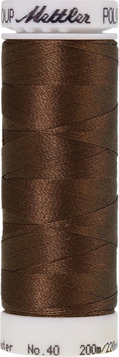 Mettler borduurgaren - Bruin - Nr 1055 - Polysheen - 200 meter