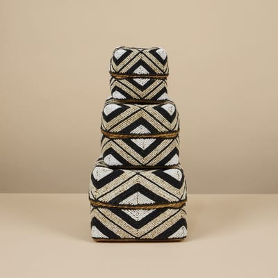 DUA Opbergdoos - CBW Bali Offermand set van 3
