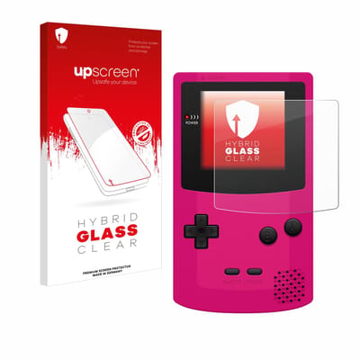 upscreen - Screenprotector voor Nintendo Gameboy Color - Folie Beschermfolie Beschermglas transparant