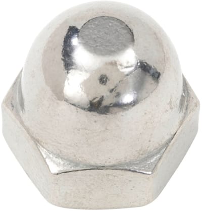 Wurth - DIN 1587 roestvast staal A2 blank - Zeskantdopmoer, hoog model DIN 1587, RVS A2, blank - x 50 st