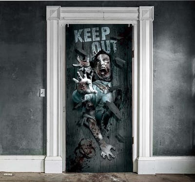 Fiestas Guirca - Deurdecoratie Zombie Attack