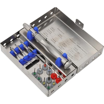Tandheelkundige Wortelkanaalvijl Extractor Roestvrij Staal Gebroken Vijl Verwijderingskit Tandarts Instrument Tool