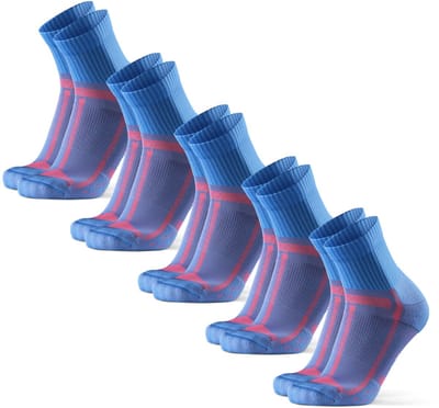 DANISH ENDURANCE Hardloopsokken voor Lange Afstanden - Blarenbescherming - Unisex - 5 paar - 39-42
