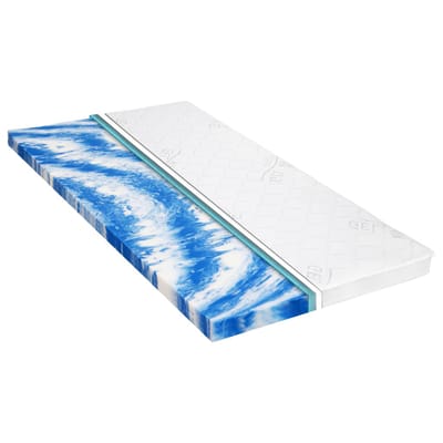 vidaXL - Topmatras - 7 - cm - gelschuim - 80x200 - cm
