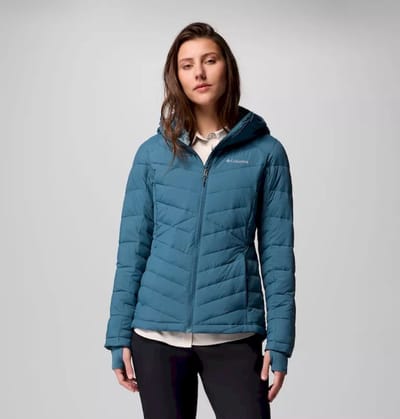 COLUMBIA - joy peak ii hooded jacket - Functioneel jack dames - Blauw