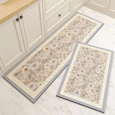 Keukentapijt Waterabsorberend Antislip Vloermat Diatomeeënaarde Olieabsorptie Voetmatten Minimalistische Streep Huisdecoratie Kleed 50x120cm