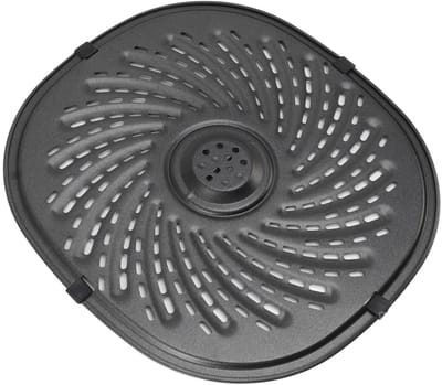 Dailygoods- Grillpan Roestvrij Staal - Antiaanbaklaag - Vaatwasmachinebestendig - Friteuse Grillpan - Geschikt voor Barbecue/Steak - Inclusief Olieborstel/Siliconen Pad - Frituurpan